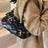 PU Leather Buckle Shoulder Bag - V.I.P Digital Presence
