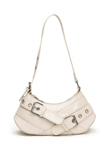 PU Leather Buckle Shoulder Bag - V.I.P Digital Presence