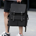 PU Leather Multi-Pockets Adjustable Strap Backpack Bag - V.I.P Digital Presence