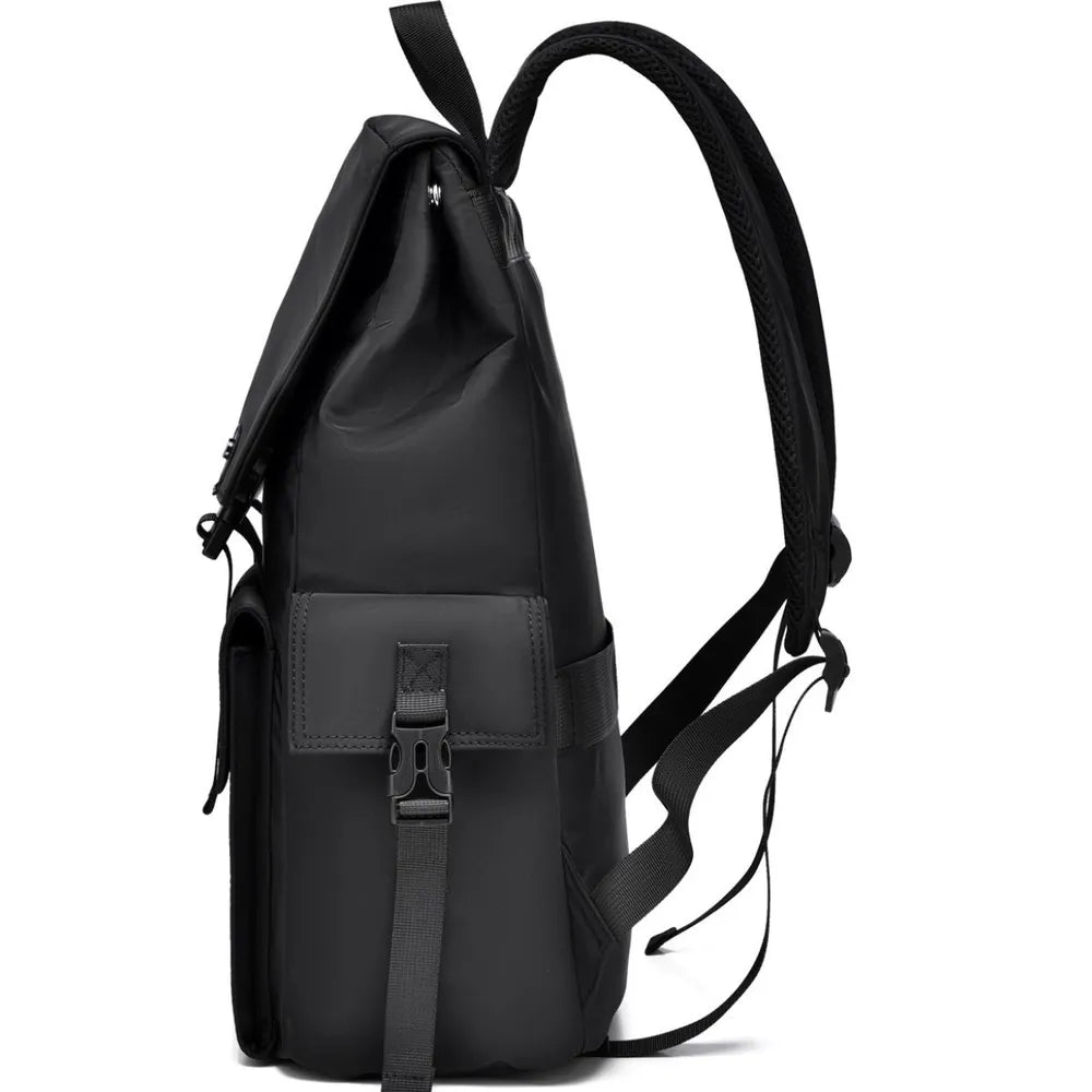 PU Leather Multi-Pockets Adjustable Strap Backpack Bag - V.I.P Digital Presence