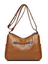 PU Leather Multi Pockets Adjustable Strap Shoulder Bag - V.I.P Digital Presence