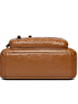 PU Leather Multi Pockets Adjustable Strap Shoulder Bag - V.I.P Digital Presence