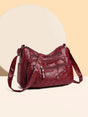 PU Leather Multi Pockets Adjustable Strap Shoulder Bag - V.I.P Digital Presence