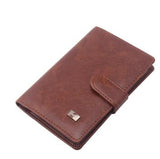 PU Leather Passport Cover Men Travel Wallet Credit Card Holder Cover Russian Driver License Wallet Document Case --BIH009 PM20 - V.I.P Digital Presence