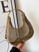 PU Leather PVC Shoulder Bag - V.I.P Digital Presence