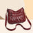 PU Leather Ruched Adjustable Strap Shoulder Bag - V.I.P Digital Presence