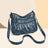 PU Leather Ruched Adjustable Strap Shoulder Bag - V.I.P Digital Presence