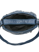 PU Leather Ruched Adjustable Strap Shoulder Bag - V.I.P Digital Presence