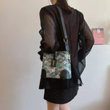 PU Leather Snakeskin Print Crossbody Bag - V.I.P Digital Presence