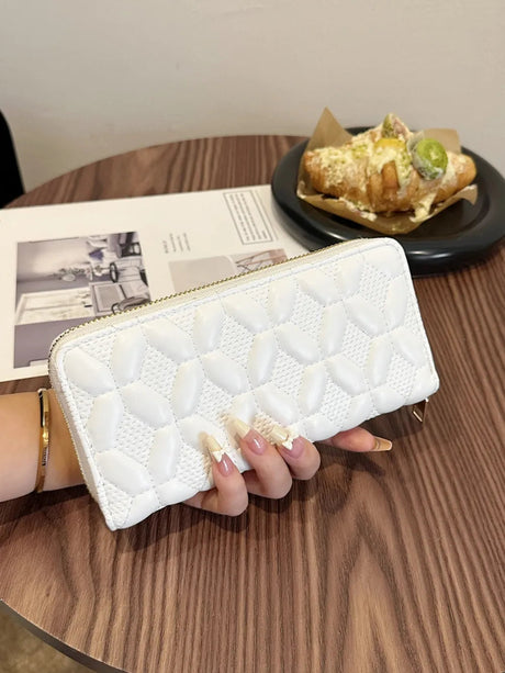 PU Leather Solid Color Wallet - V.I.P Digital Presence