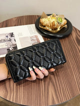 PU Leather Solid Color Wallet - V.I.P Digital Presence