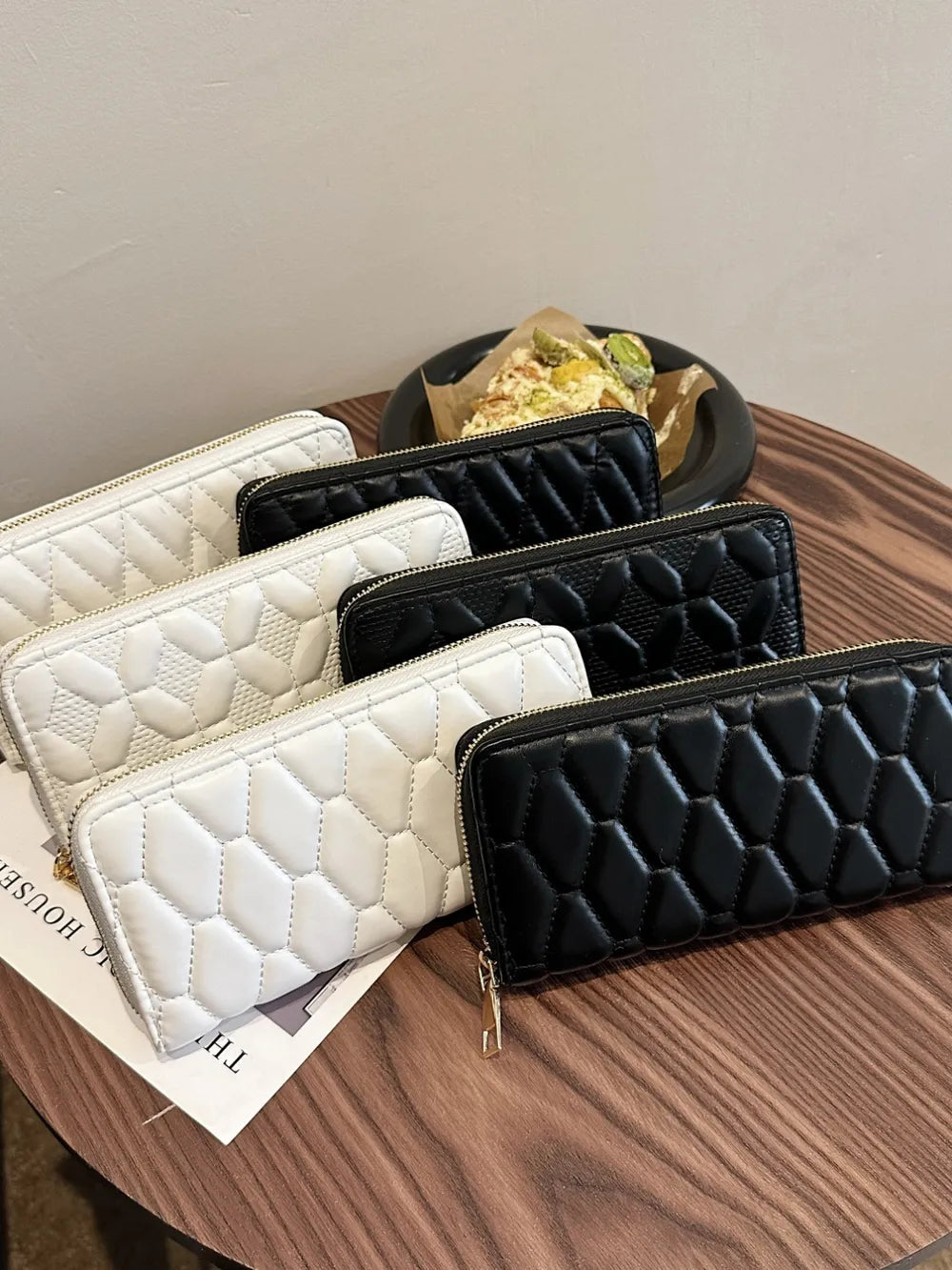 PU Leather Solid Color Wallet - V.I.P Digital Presence
