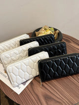 PU Leather Solid Color Wallet - V.I.P Digital Presence