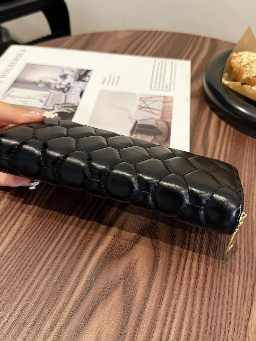 PU Leather Solid Color Wallet - V.I.P Digital Presence