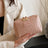 PU Leather Woven Clutch - V.I.P Digital Presence