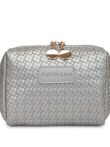 PU Leather Woven Clutch - V.I.P Digital Presence