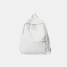 PU Leather Zip Backpack Bag - V.I.P Digital Presence