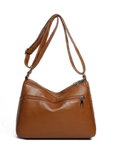 PU Multi-Compartment Crossbody Bag - V.I.P Digital Presence