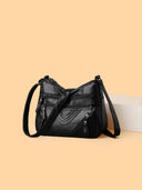 PU Multi-Compartment Crossbody Bag - V.I.P Digital Presence