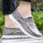 Raw Edge Round Toe Embroidery Flat Slip-Ons - V.I.P Digital Presence