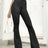 Raw Hem High Waist Flare Jeans - V.I.P Digital Presence