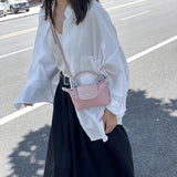 Retro fashion versatile women's bag, shoulder crossed, carrying high-end nylon dumpling bag - V.I.P Digital Presence