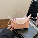 Retro fashion versatile women's bag, shoulder crossed, carrying high-end nylon dumpling bag - V.I.P Digital Presence