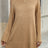 Round Neck Dropped Shoulder Sweater - V.I.P Digital Presence