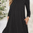 Round Neck Long Sleeve Mini Dress - V.I.P Digital Presence