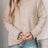 Round Neck Long Sleeve Sweater - V.I.P Digital Presence