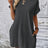 Round Neck Short Sleeve Mini Dress - V.I.P Digital Presence