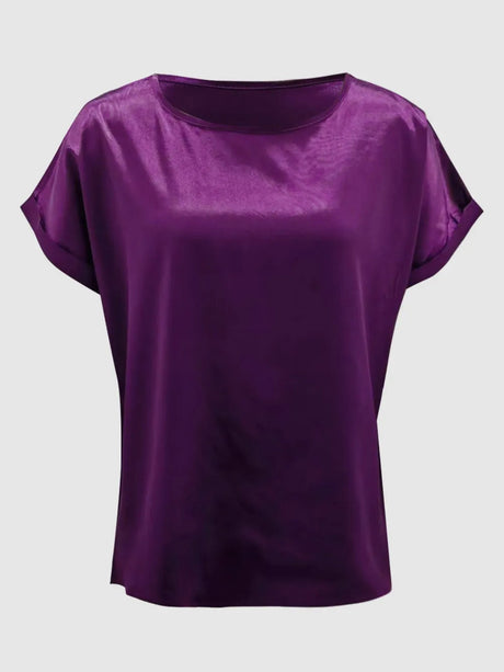 Round Neck Short Sleeve T-Shirt - V.I.P Digital Presence