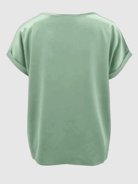 Round Neck Short Sleeve T-Shirt - V.I.P Digital Presence