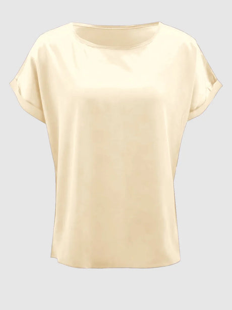Round Neck Short Sleeve T-Shirt - V.I.P Digital Presence