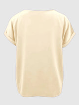 Round Neck Short Sleeve T-Shirt - V.I.P Digital Presence