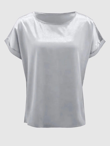 Round Neck Short Sleeve T-Shirt - V.I.P Digital Presence
