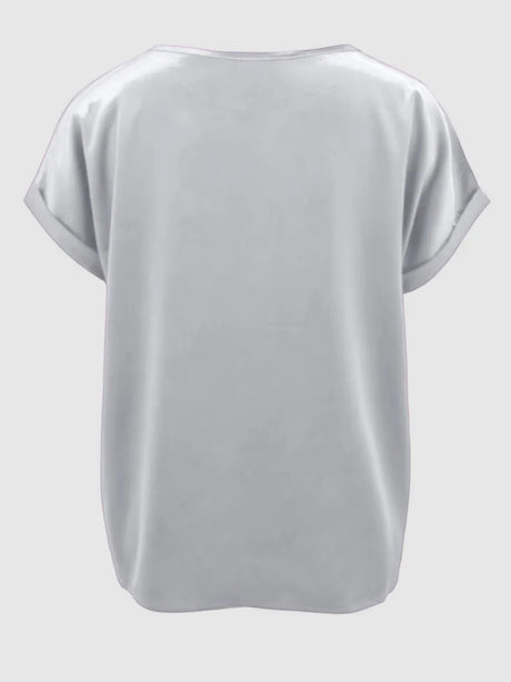 Round Neck Short Sleeve T-Shirt - V.I.P Digital Presence