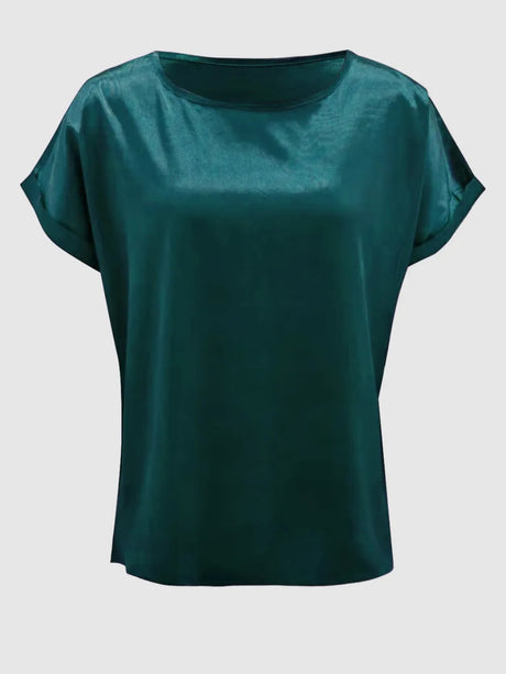 Round Neck Short Sleeve T-Shirt - V.I.P Digital Presence