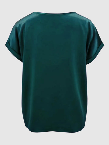 Round Neck Short Sleeve T-Shirt - V.I.P Digital Presence