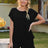 Round Neck Short Sleeve T-Shirt and Drawstring Shorts Lounge Set - V.I.P Digital Presence