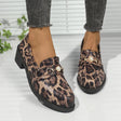 Round Toe Block Heel Loafers - V.I.P Digital Presence