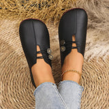 Round Toe Flat Slip-Ons - V.I.P Digital Presence