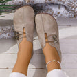 Round Toe Flat Slip-Ons - V.I.P Digital Presence