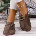 Round Toe Flat Slip-Ons - V.I.P Digital Presence