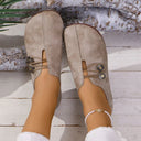 Round Toe Flat Slip-Ons - V.I.P Digital Presence