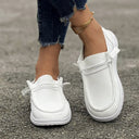 Round Toe Flat Slip-Ons - V.I.P Digital Presence