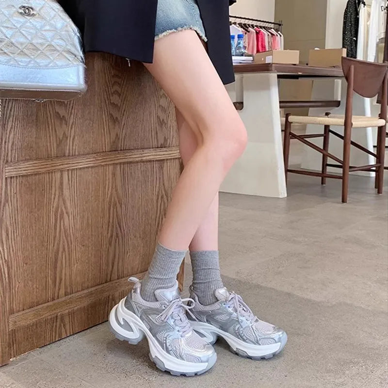 Round Toe Platform Athletic - V.I.P Digital Presence