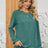 Ruched Round Neck Flounce Sleeve T-Shirt - V.I.P Digital Presence
