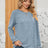 Ruched Round Neck Flounce Sleeve T-Shirt - V.I.P Digital Presence