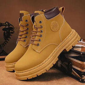 Same Style for Couples Autumn and Winter Ankle Boot Platform Increase Women's Shoes New 2023 Waterproof Women's Boots - V.I.P Digital Presence